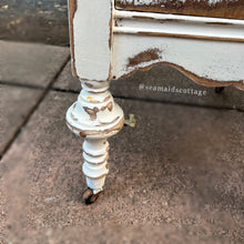Load image into Gallery viewer, Antique French Chateau Vanity: Farmhouse Cottage Dressing Table