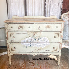 Load image into Gallery viewer, The Fairytale Antique Dresser! Gorgeous French Cottage Chippy Antique Vanity/ Dresser!-Custom Order