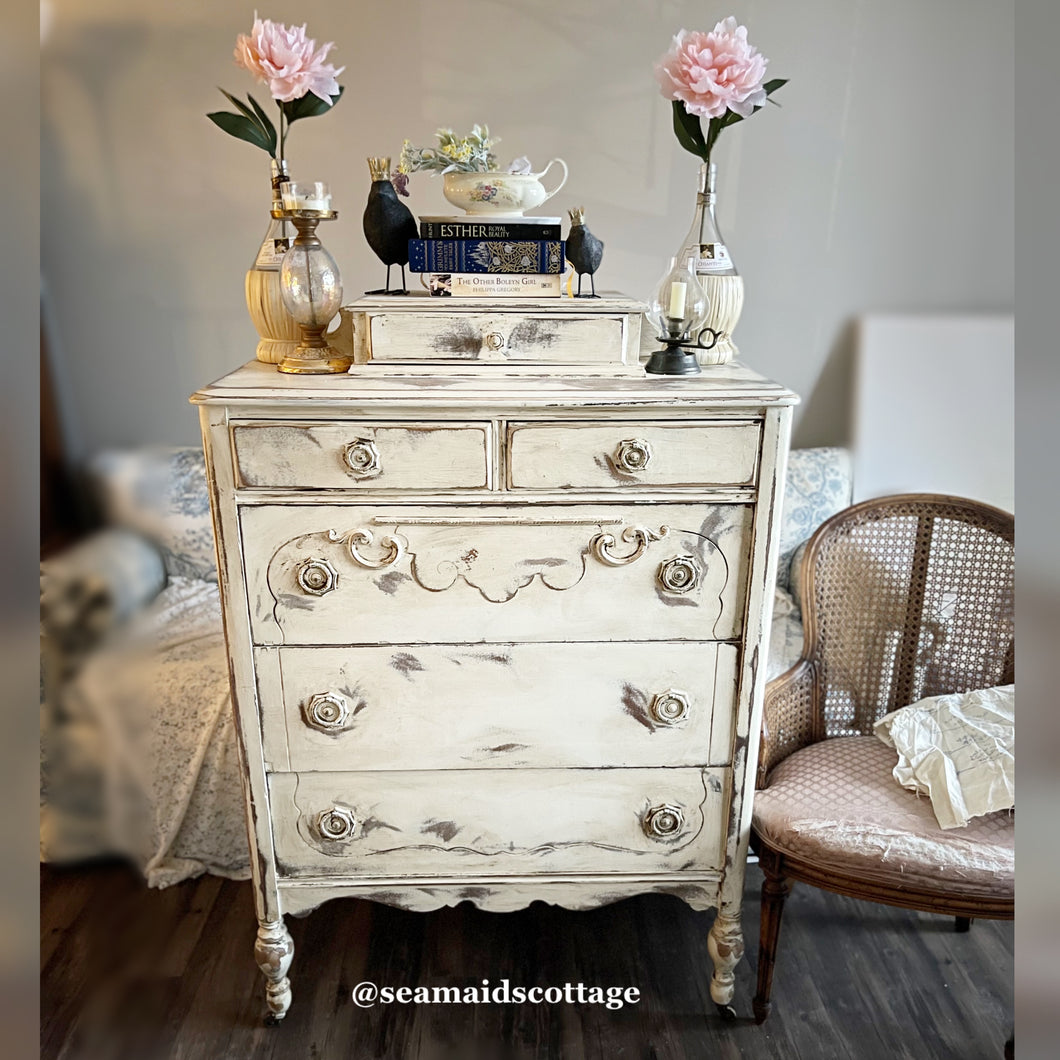 Stunning French Country Tall Antique Dresser!-Custom Order Sea Maid's Cottage Stunning French Country Tall Antique Dresser!-Custom Order Sea Maid's Cottage
