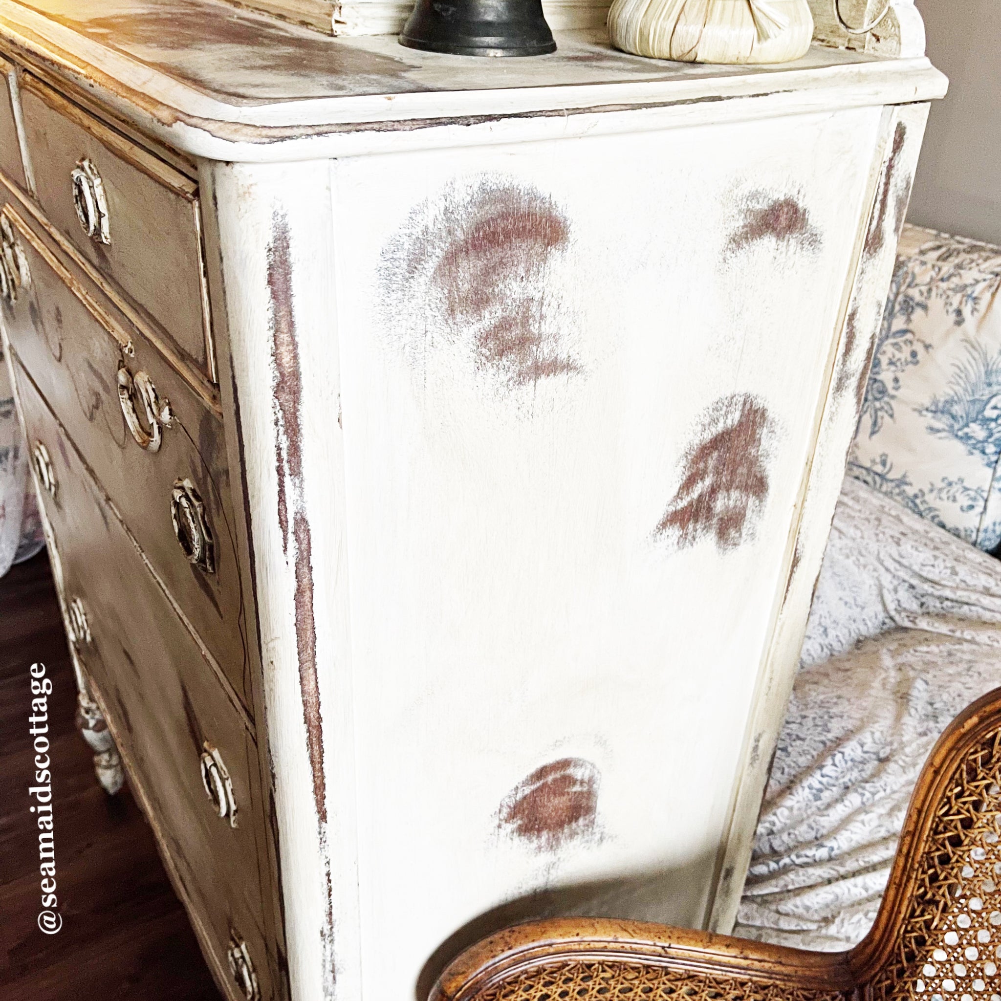Stunning French Country Tall Antique Dresser!-Custom Order – Sea Maid's  Cottage™️